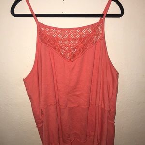 Ruffle Tie-Back Tank